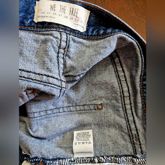 We The Free  30in. women's denim shorts, NWOT - Picture 4 of 4
